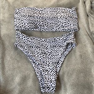 High waisted bikini size medium